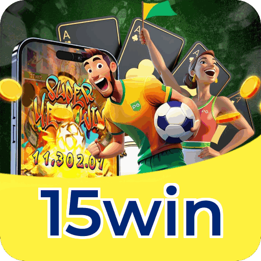 Aplicativo móvel 15win para iOS e Android